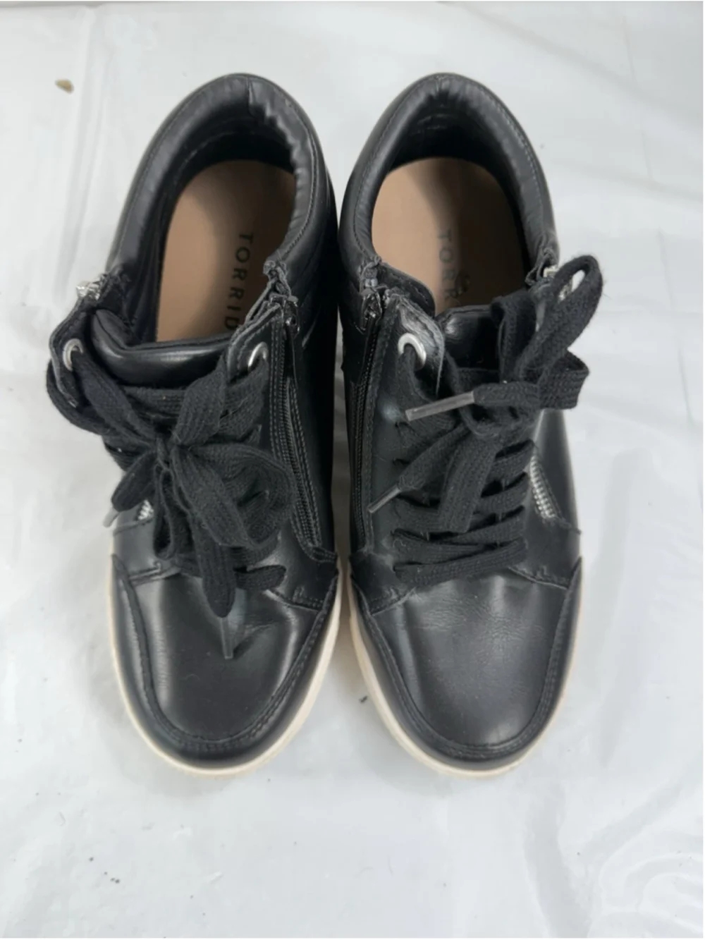 Torrid Women's Tons Wedge Sneaker Black 8WW